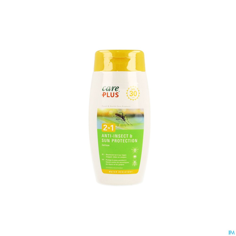 Care plus 2in1 a/insect+sun protection ip30  150ml