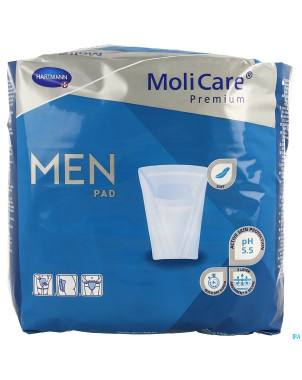 Molicare premium men pad 2 drops 13x15cm    14
