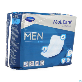 Molicare premium men pad 4 drops 34x18cm    14