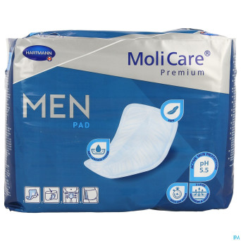 Molicare premium men pad 4 drops 34x18cm    14