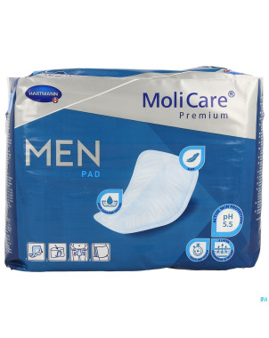 Molicare premium men pad 4 drops 34x18cm    14