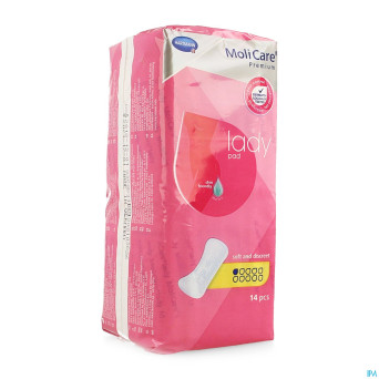 Molicare premium lady pad 1 drop 22x10cm    14