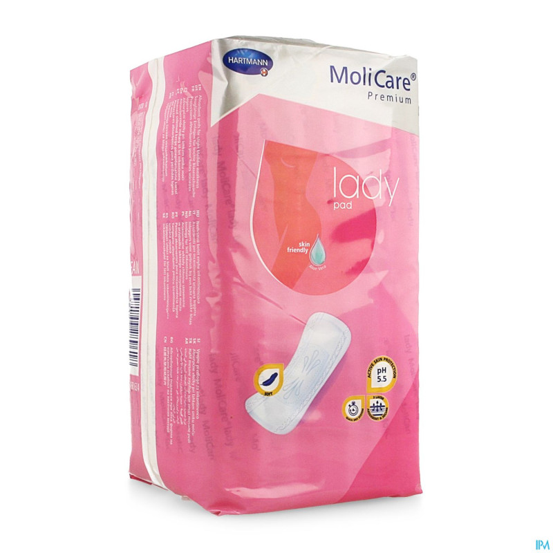 Molicare premium lady pad 1,5 drop 27x10cm    14