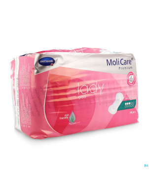 Molicare premium lady pad 3 drops 34x13cm    14