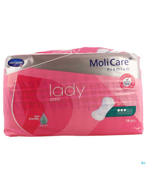 Molicare premium lady pad 3 drops 34x13cm    14