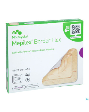 Mepilex border flex pans    7,5x7,5cm 5 595250