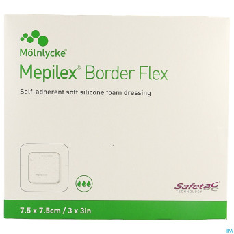 Mepilex border flex pans    7,5x7,5cm 5 595250