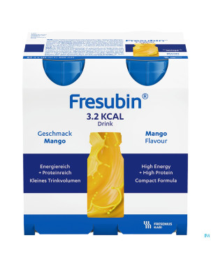 Fresubin 3.2kcal drink mangue 4x125ml