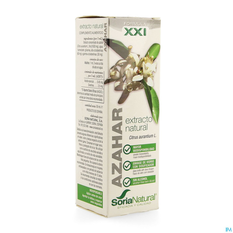Soria citrus aurantium xxi    extr.glyc 50ml
