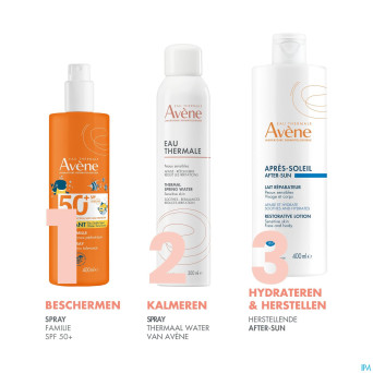Avene sol spray enfant spf50+ 200ml