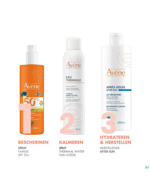 Avene sol spray enfant spf50+ 200ml