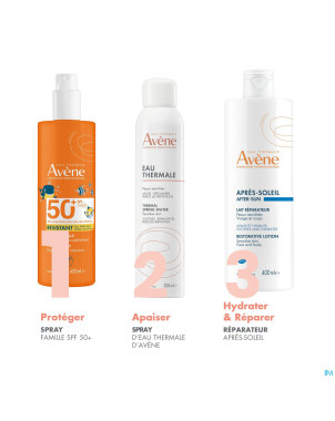 Avene sol spray enfant spf50+ 200ml