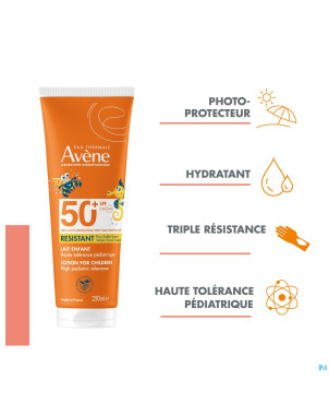 Avene sol lait enfant spf50+ 250ml nf