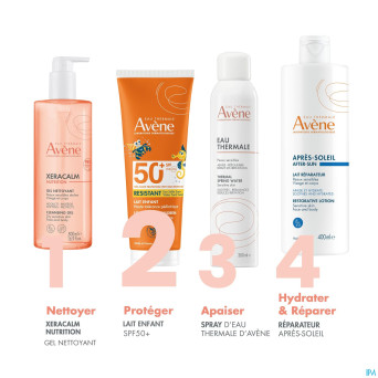 Avene sol lait enfant spf50+ 250ml nf
