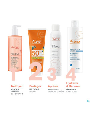 Avene sol lait enfant spf50+ 250ml nf