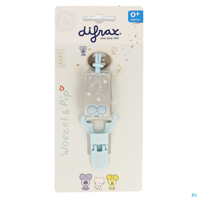 Difrax attache sucette woezel&pip