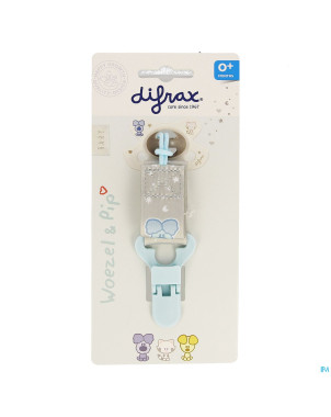 Difrax attache sucette woezel&pip