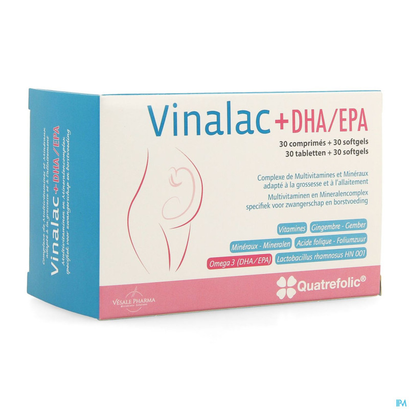 Vinalac dha/epa comp 30+softgels 30