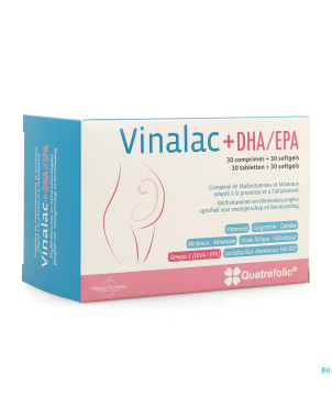 Vinalac dha/epa comp 30+softgels 30