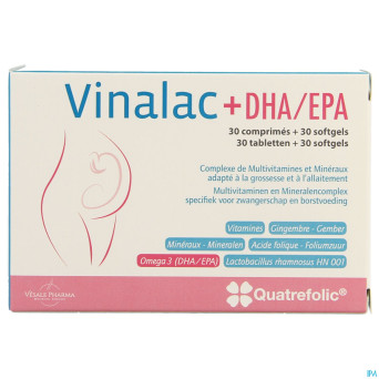 Vinalac dha/epa comp 30+softgels 30