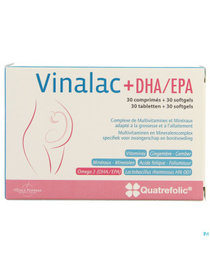 Vinalac dha/epa comp 30+softgels 30