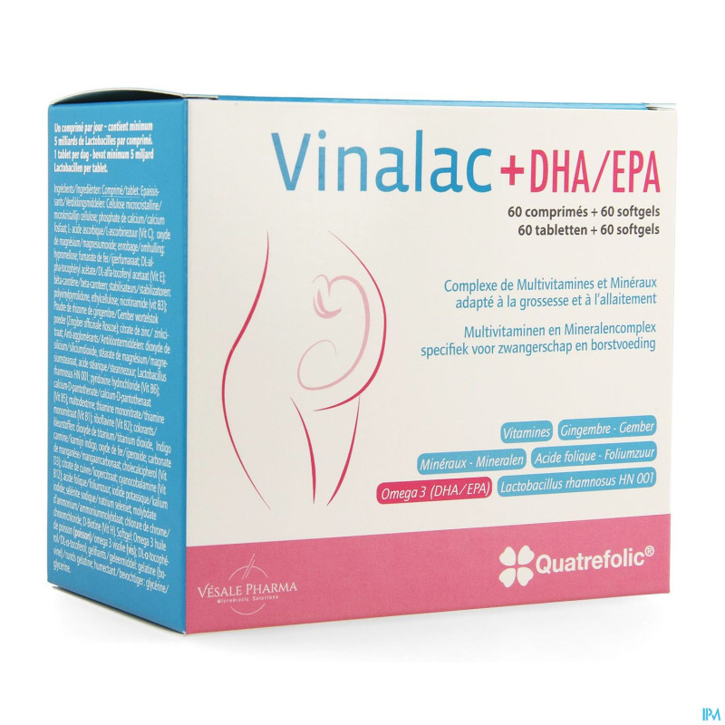Vinalac dha/epa comp 60+softgels 60