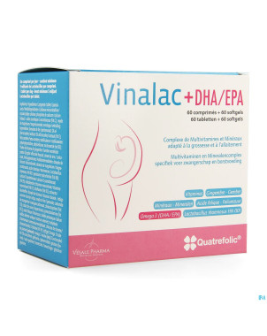 Vinalac dha/epa comp 60+softgels 60