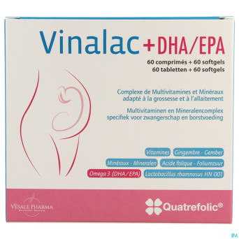 Vinalac dha/epa comp 60+softgels 60