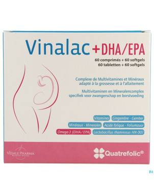 Vinalac dha/epa comp 60+softgels 60