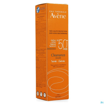 Avene sol ip50+ cleanance solaire teinte  50ml