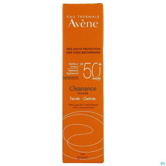 Avene sol ip50+ cleanance solaire teinte  50ml