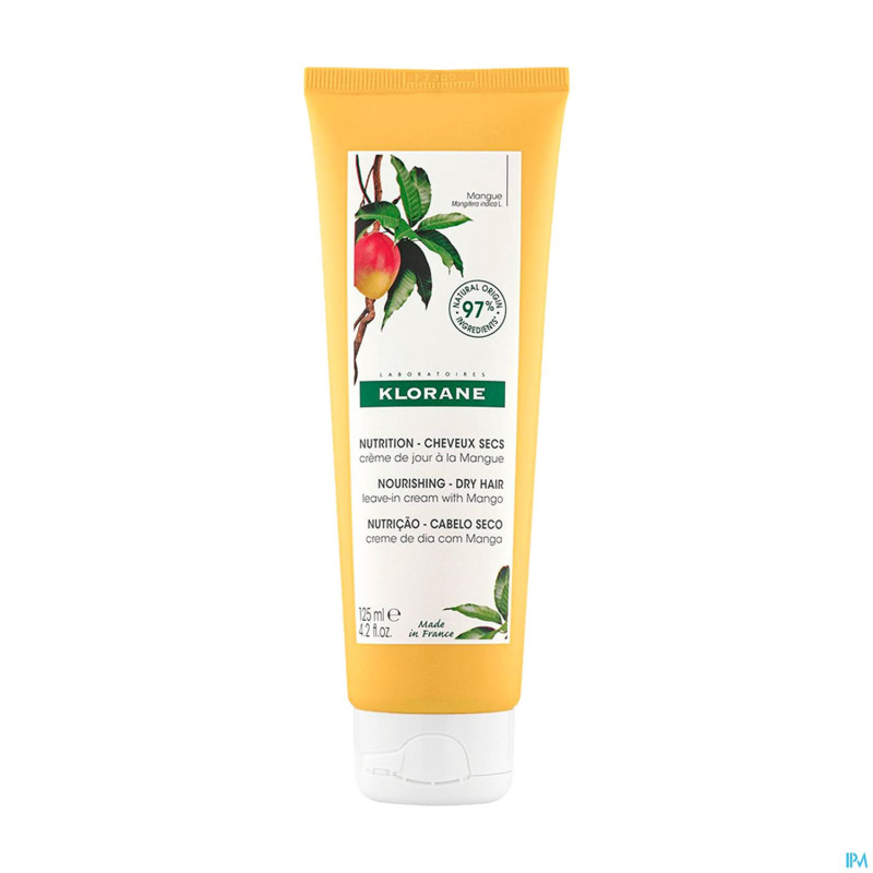 Klorane capil. cr jour mangue tube 125ml
