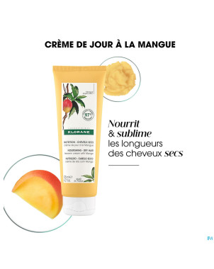 Klorane capil. cr jour mangue tube 125ml
