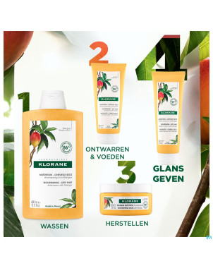 Klorane capil. cr jour mangue tube 125ml