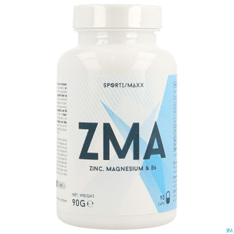 Sportimaxx zma zinc magnesium b6    caps 90