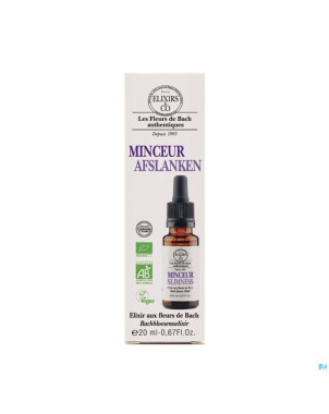 Elixirs&co complex bach minceur gutt 20ml