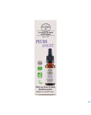 Elixirs&co complex bach peurs gutt 20ml