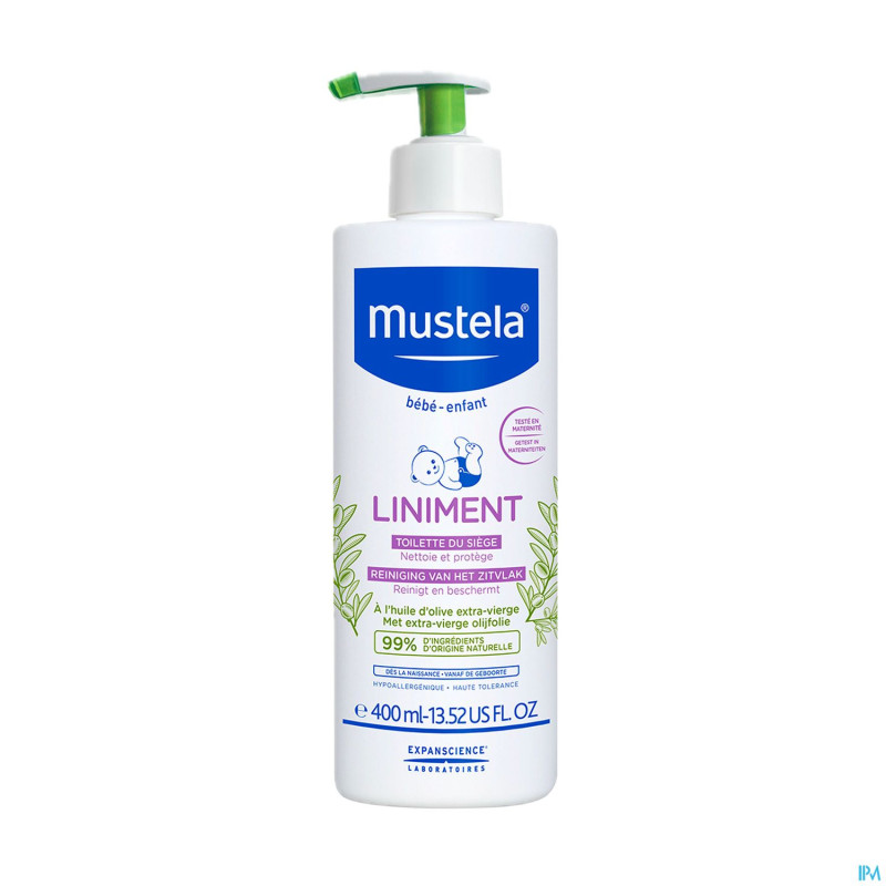 Mustela bb liniment    pompe 400ml
