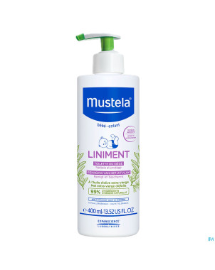 Mustela bb liniment    pompe 400ml