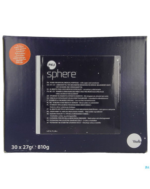 Pku sphere 15 fruits rouges 30 x 27g