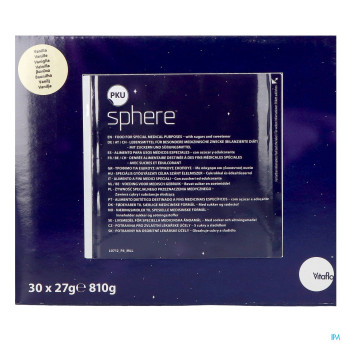 Pku sphere 15 vanille    30 x 27g