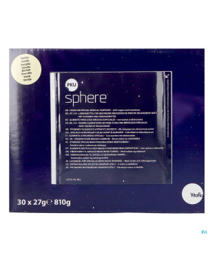 Pku sphere 15 vanille    30 x 27g
