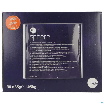 Pku sphere 20 fruits rouges 30 x 35g
