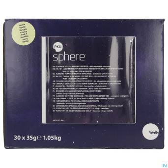 Pku sphere 20 vanille    30 x 35g