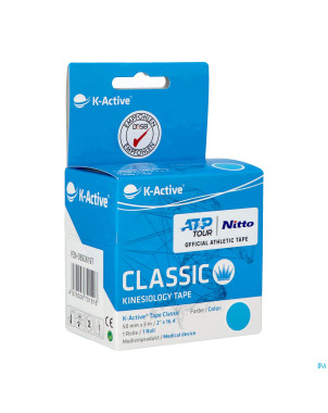 Naqi k active tape classic bleu    50mmx5m