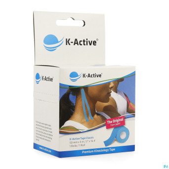 Naqi k active tape classic bleu    50mmx5m