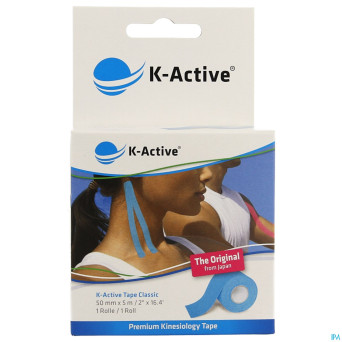 Naqi k active tape classic bleu    50mmx5m