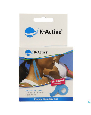 Naqi k active tape classic bleu    50mmx5m