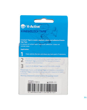 Naqi k active tape classic rose    50mmx5m