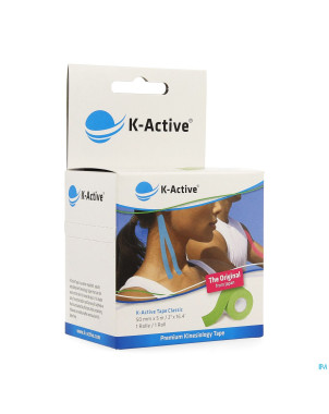 Naqi k active tape classic vert    50mmx5m